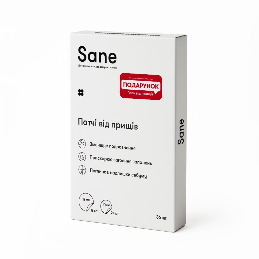 Патчи от прыщей Sane Патчи от прыщей Sane