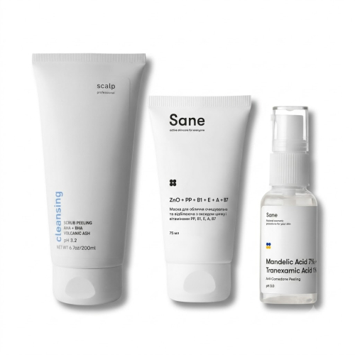 Набір для делікатного відлущення Sane × Scalp